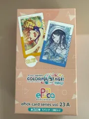 プロジェクトセカイ ePick エピカ カード 23 A 未開封 ボックス まとめ パシャ