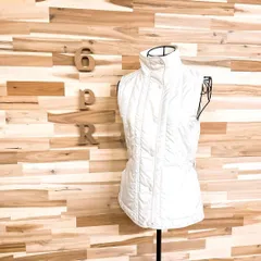 【ラルフローレン】ハイネック キルティング 中綿 ゴルフ ベスト XS白ホワイト