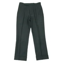 THOM BROWNE トムブラウン ダブル ウール トラウザーズ スラックス パンツ グレー系 00【中古】のサムネイル