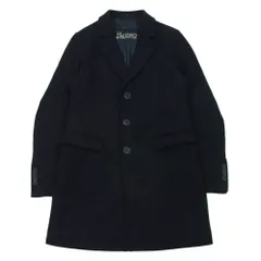 Herno ヘルノ CA0045U-39601-9290 イタリア製 ウール 中綿 チェスター コート ネイビー系 46【中古】のサムネイル