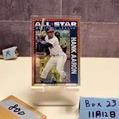 2025 Topps Chrome Hank Aaron Atlanta Braves Mojo Refractor All Star American League カード