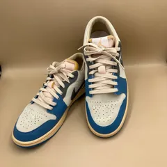 #595NIKE  AIR JORDAN1 Low se dz5376-469 ブルー／ホワイト／グレー