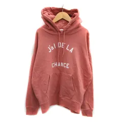 アズールバイマウジー AZUL by moussy パーカー プルオーバー ミドル丈 プリント M ピンク /SM2のサムネイル