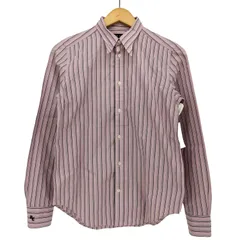 ラルフローレン RALPH LAUREN CUSTOM FIT ストライプ レギュラーカラー L/S シャツ レディース 表記無 