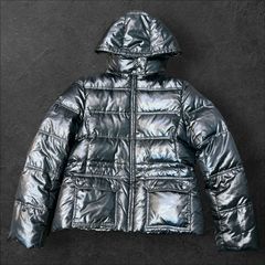 DANTON ダントン タッサー ダウン ジャケット ファー付き ラクーン