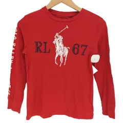 ポロラルフローレン POLO RALPH LAUREN RL67 ポニー グラフィック プリント L/S カットソー ロンT レディース import：S 