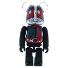 MEDICOM TOY (메디콤 토이) BE@RBRICK 신 가면 라이더 1호 100% 베어브릭 피규어 블랙/카키