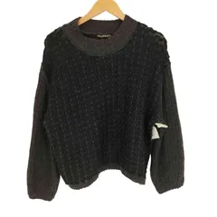 フラボア FRAPBOIS 20AW モックネック バイカラー デザイン ニット セーター プルオーバー レディース JPN：1 のサムネイル