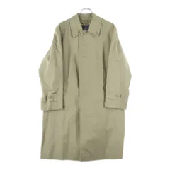 BURBERRYS (バーバリーズ) 裏地ノバチェック総柄 コットン ラグランスリーブ ステンカラーコート ベージュ