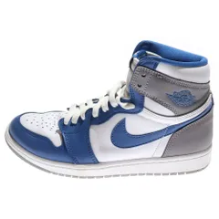 NIKE (ナイキ) AIR JORDAN 1 RETRO HIGH OG TRUE BLUE DZ5485-410 エアジョーダン トゥルーブルー ハイカットスニーカー ブルー/ホワイト US7/25.0cm