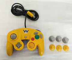 クラブニンテンドー限定 ワリオ ゲームキューブ コントローラー 動作確認済 スティックカバー新品付 中古