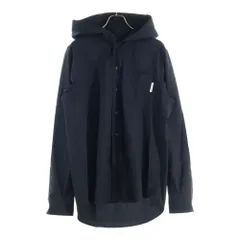 MARNI (マルニ) 21AW Tropical Wool Hooded Shirt フード付き ウール長袖シャツ ブラック CUMU0195A1 TW839のサムネイル