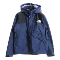 THE NORTH FACE (ザノースフェイス) MOUNTAIN RAINTEX JACKET GORE-TEX マウンテンレインテックス ゴアテックス フーデットシェルジャケット ブラック/ネイビー NP11501