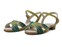 PRADA 】プラダ 魚モチーフ サンダル 36 1/2 革 グリーン - メルカリ