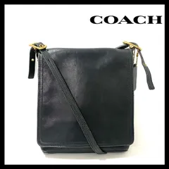 【COACH】ショルダーバッグ 9821 レザー ブラック/黒 オールドコーチ (M-316)