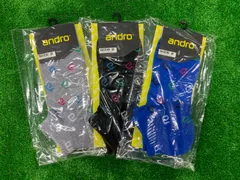 新品　アンドロ卓球 3足組シュートソックス　25.0〜27.5cm 3足組