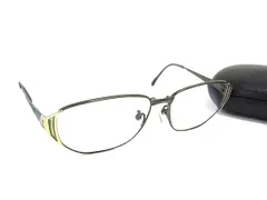 YVESSAINTLAURENT イヴサンローラン 30-4624 37□15 135 度入り メガネ 眼鏡 めがね メンズ レディース シルバー系×ブルー系 DK8162