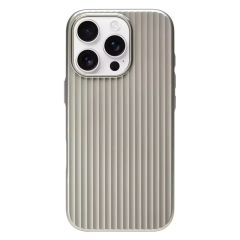 iPhone17ケース チタニウムグレー MagSafe対応 メッキフレーム 高級ミニマルデザイン シンプル おしゃれ スマホケース スマホカバー マグセーフ iPhone17 iPhone17Pro