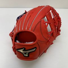 新品同様】ミズノ グローブ オールラウンド ロードオブライズ オレンジ