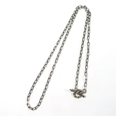 【三重本店】 中古 RADIALL | ラディアル ネックレス RAD-JWL057-01 CABLE - T-BAR NECKLACE ツイストバー＆リング マンテル ネックレス シルバー 【134】