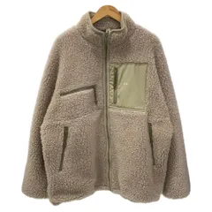 ノースフェイス THE NORTH FACE パープルレーベル PURPLE LABEL ウール ボア フリース フィルドジャケット NA2252N ベージュ XLサイズ 201MT-4740