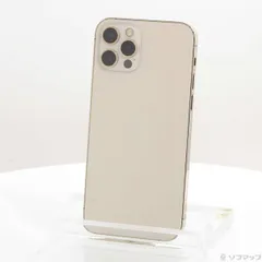 〔中古品〕 iPhone12 Pro 128GB ゴールド MGM73J／A SIMフリー【348】