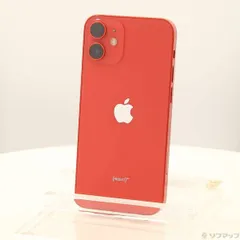 〔中古品〕 iPhone12 mini 64GB プロダクトレッド MGAE3J／A SIMフリー【349】
