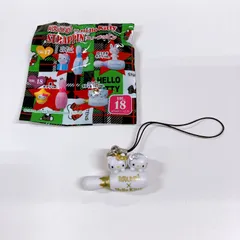 未使用　ラウンドワン　ハローキティ　ストラッピン　ストラップ　ROUND1  Hello Kitty　ウインターキティ&ミミィ