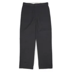 ディッキーズ Dickies 90s 90年代 874 ワークパンツ MADE IN USA アメリカ製 定番 TALONジップ ヴィンテージ 古着 メンズ ズボン パンツ ブラック 黒 W34 L32【中古】