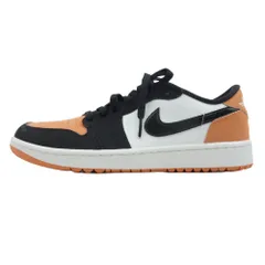 NIKE ナイキ DD9315-800 Air Jordan 1 Low Golf Shattered Backbords エアジョーダン1 ロー ゴルフ シャッタード バックボード  ローカット スニーカー オレンジ系 27cm【極上美品】【中古】