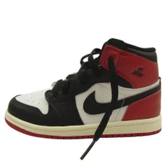 NIKE ナイキ FD1413-106 キッズ TD Air Jordan 1 Retro High OG エアジョーダン1 ハイ OG Black Toe Reimagined TD ブラックトゥリイマジンド スニーカー【新古品】【未使用】【中古】