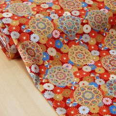 約27cm B87422ZH-57 黄緑 むら染め生地 ソフトキャン ハワイアンキルト