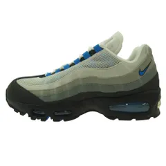NIKE ナイキ IM7410-100 フェイクバスターズ鑑定済 Air Max エアマックス 95 OG Big Bubble ビッグ バブル Blue Spark ブルー スパーク ローカット スニーカー グレー系 27.5cm【新古品】【未使用】【中古】