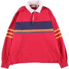 古着 セントジョンズベイ STJOHN'S BAY 長袖 ラガーシャツ メンズXL相当/eaa600770