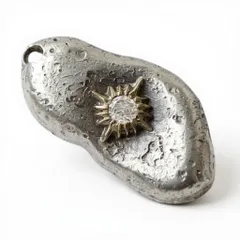 ARIZONA FREEDOM アリゾナフリーダム K18 × SILVER 太陽神 ペンダントトップ シルバー K18 SILVER インディアンジュエリー サンバースト ネックレストップt18r