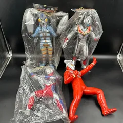ウルトラマンシリーズ　ビッグサイズソフビフィギュア まとめ　イーヴィルティガ　ウルトラマンティガ　ウルトラマンレオ　バルタン星人