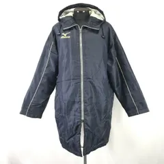 ミズノ/MIZUNO★箱根駅伝/ベンチコート【サイズF/紺/Navy】読売新聞オフィシャル/Coat/Jacket/Jumper◆TBH925