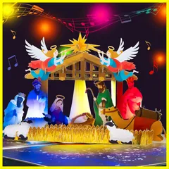 【新品】Fontanini キリスト降誕 （馬小屋と五体セット）クリスマス 伊製 フォンタニーニ ネィティビティの置物 イエスキリストご降誕セット 馬