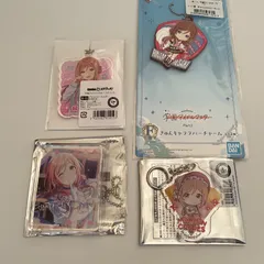 姫崎莉波　学園アイドルマスター　アクキーほか計4点　id:8mρ