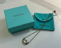 【TIFFANY&Co】 ティファニー  ビーンズ　ネックレス　 SILVER　925