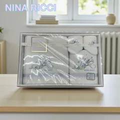 【NINA RICCI】フェイスタオル ゲストタオル ミニウォッシュ 4枚セット