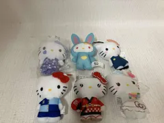 サンリオ　ハローキティ　マスコット　指人形　ぬいぐるみ　まとめて6体セット