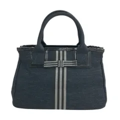 LANVIN SPORT ランバン スポール  デニム風 りぼん付きカートバッグ  ネイビー系  [240101554103] ゴルフウェア ストスト