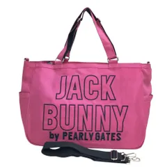 JACK BUNNY ジャックバニー  2way ロッカーバッグ トートバッグ  ピンク系  [240101560668] ゴルフウェア ストスト