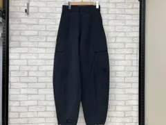 H BEAUTY & YOUTH GABA CARGO PANTS 1614-299-5758 エイチ ビューティーアンドユース カーゴパンツ ロングパンツ ブラック レディース S