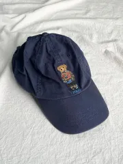 ポロ ラルフローレン ベア ネイビー ベースボールキャップ 帽子