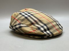 美品] Burberrys バーバリー ノヴァチェック柄 ハンチング帽 - メルカリ