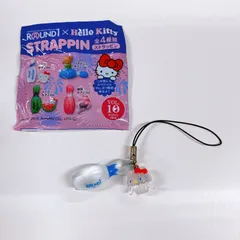 未使用　ラウンドワン　ハローキティ　ストラッピン　ストラップ　ROUND1  Hello Kitty　くらげキティ