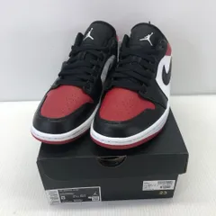 【未使用】 ナイキ NIKE エアジョーダン AIR JORDAN 1 LOW BRED 26cm 553558-612 現状品