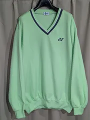 YONEX ヨネックス Vスウェット トレーナー O ライトグリーン